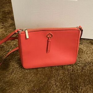 Kate Spade Adel Crossbody in Coral